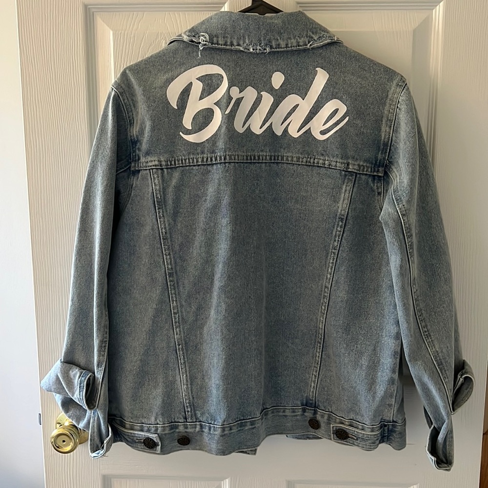 Show Me Your Mumu Bride Dover Denim Jacket - M